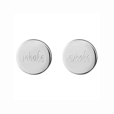 Inhale Exhale 1.2 Studs | Tesori Bellini | Womens Jewellery Melbourne