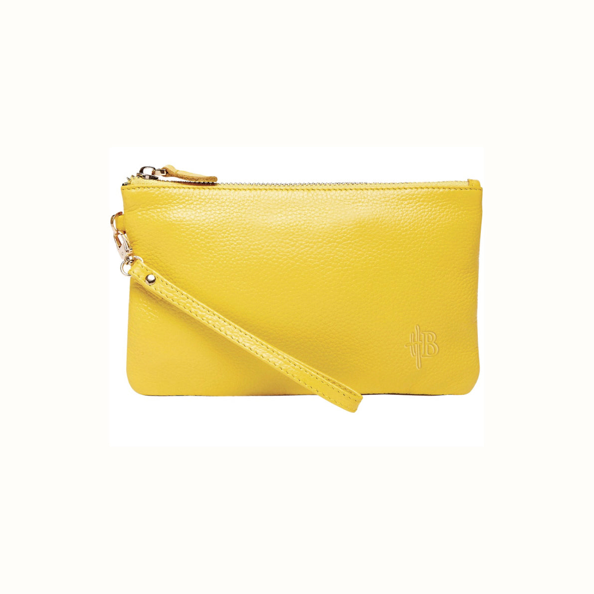 Mighty Purse Wristlet Clutch Squeaky Yellow
