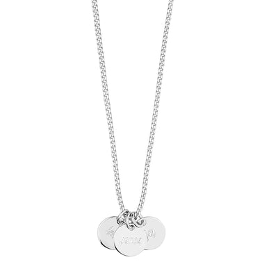 Triple Sentiment 0.8 Necklace - Love, Peace, Joy | Tesori Bellini | Womens Jewellery Melbourne