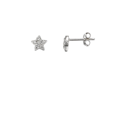 Crystal Star Studded Star Stud Earrings | Tesori Bellini | Womens Jewellery Melbourne