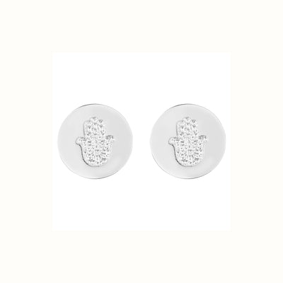 Hamsa 0.8 Stud Earrings | Tesori Bellini | Womens Jewellery Melbourne