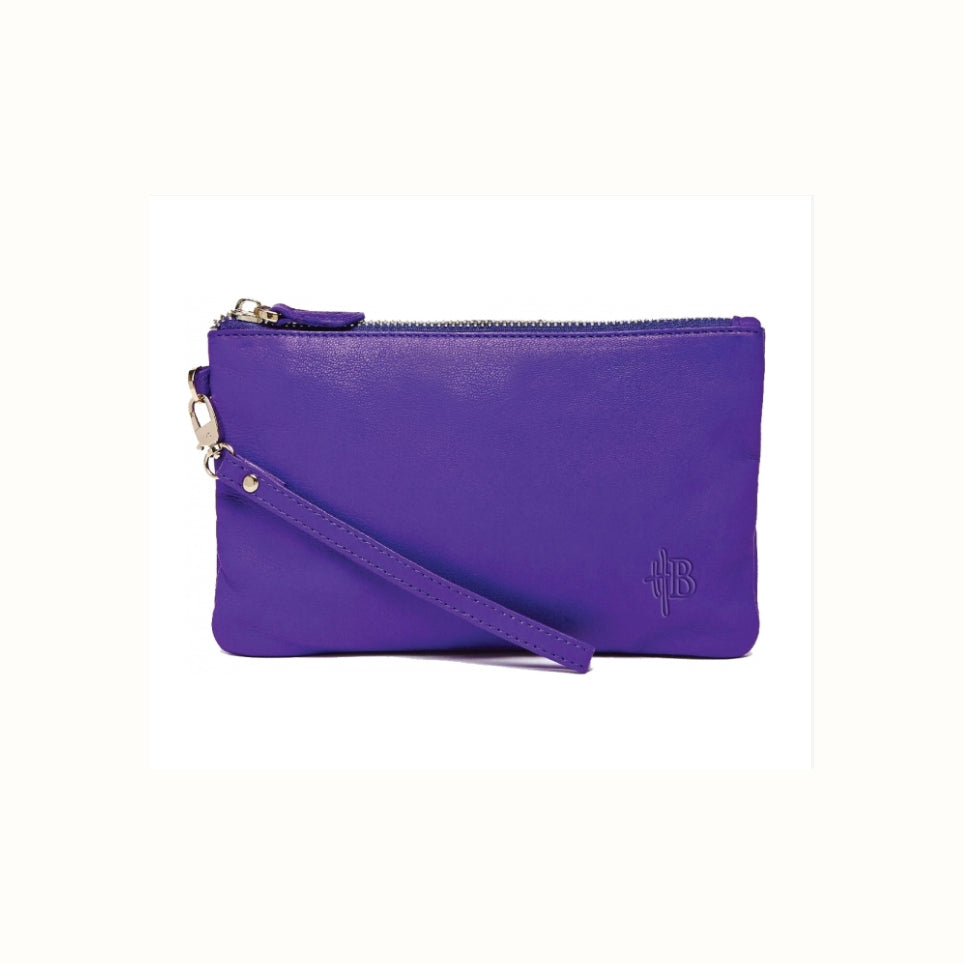 Mighty Purse Wristlet Clutch Lilac Tesori Bellini