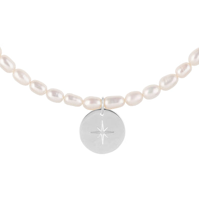 North Star Fine Pearl 1.6 Necklace | Tesori Bellini | Womens Jewellery Melbourne