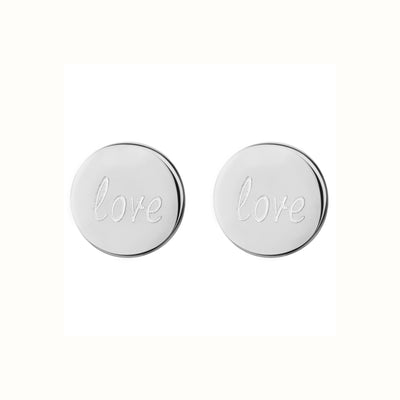 Love 1.0 Stud Earrings | Tesori Bellini | Womens Jewellery Melbourne