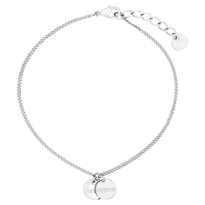 Double Sentiment 0.8 Bracelet - Health, Happiness | Tesori Bellini | Womens Jewellery Melbourne
